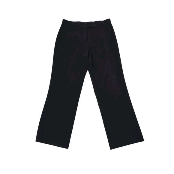 Focus 2000 Black Dress Pants Bi Stretch 10P Minimalist Normcore - Picture 11 of 11